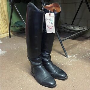 Ariat Black Leather Tall Riding Boots